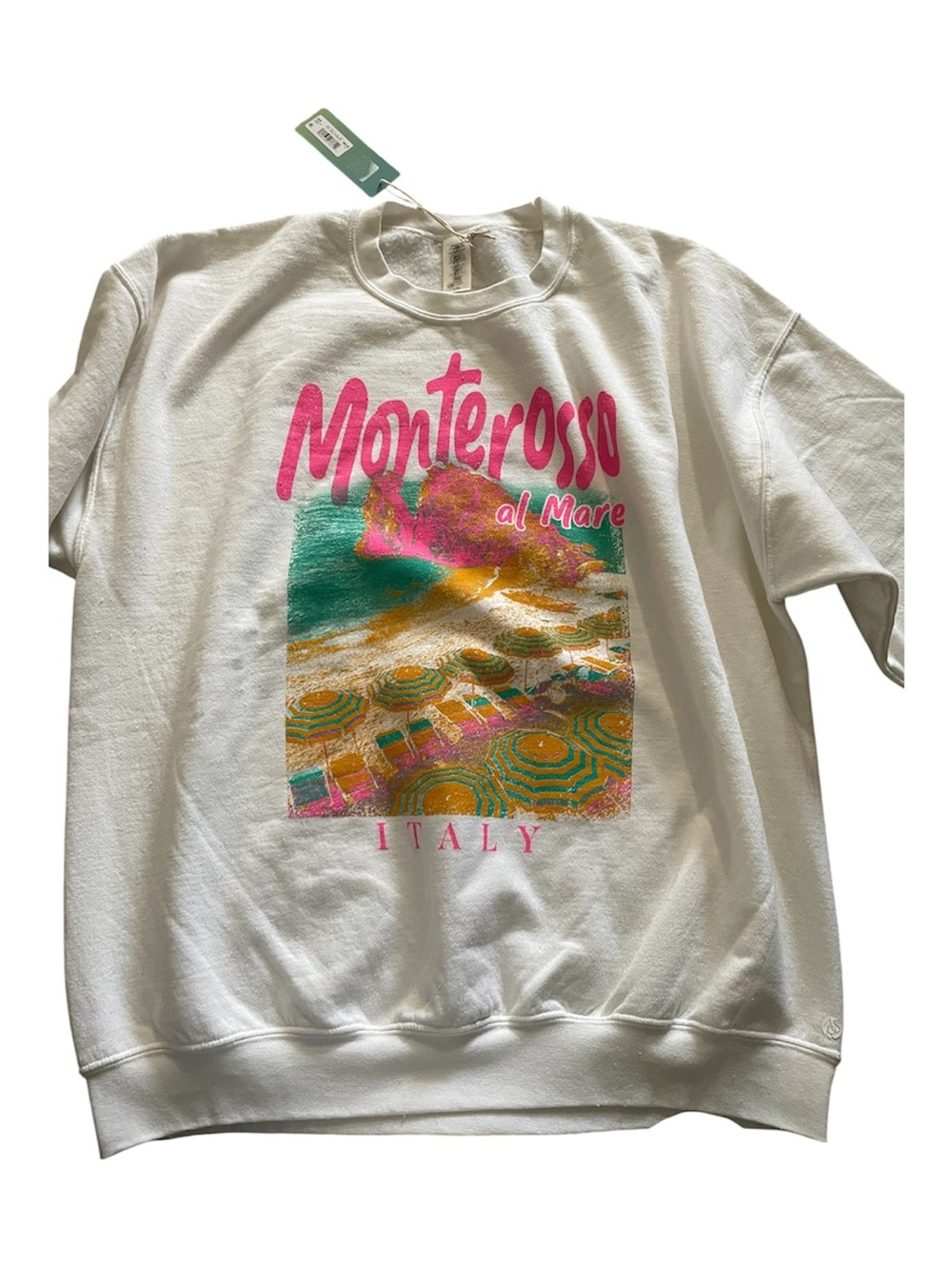 Altar’d State AS Revival Monterosso al Mare Italy Graphic Sweatshirt L/XL - Picture 7 of 7